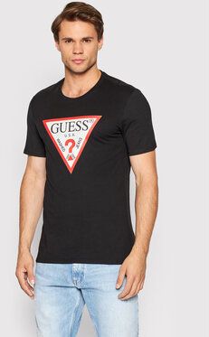 Guess Tričko M2YI71 I3Z11 Čierna Slim Fit