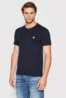 Guess Tričko M2YI24 J1311 Tmavomodrá Super Slim Fit