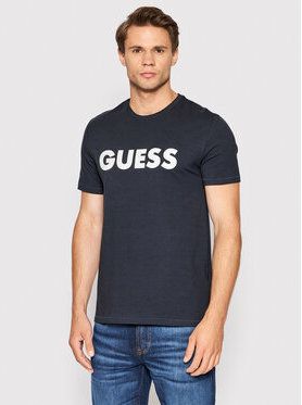Guess Tričko M2YI42 J1311 Tmavomodrá Slim Fit