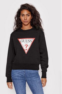 Guess Mikina Original W2YQ16 K9ZM1 Čierna Regular Fit