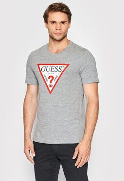 Guess Tričko M2YI71 I3Z11 Sivá Slim Fit
