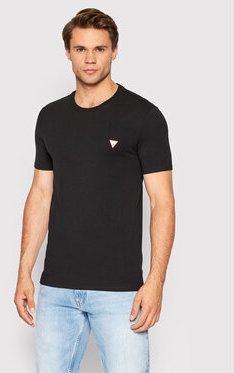 Guess Tričko M2YI24 J1311 Čierna Super Slim Fit