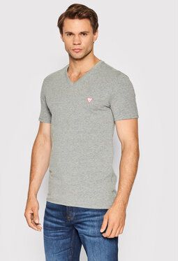 Guess Tričko M2YI32 J1311 Sivá Super Slim Fit