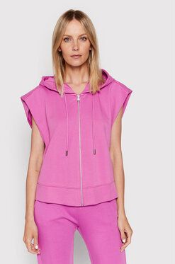 United Colors Of Benetton Mikina 3NKND5004 Ružová Regular Fit