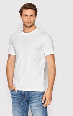 Guess Tričko M2YI72 I3Z11 Biela Slim Fit