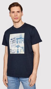 Pepe Jeans Tričko Teller PM508377 Tmavomodrá Regular Fit