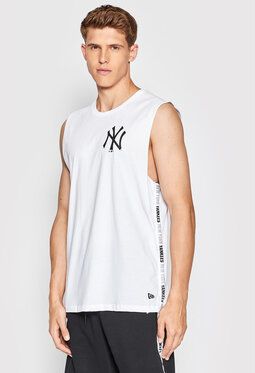 New Era Tank top Mlb Team Logo 13083945 Biela Regular Fit