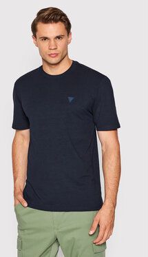 Guess Tričko Z2YI12 JR06K Tmavomodrá Regular Fit