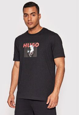 Hugo Tričko Dhynx 50473165 Čierna Regular Fit
