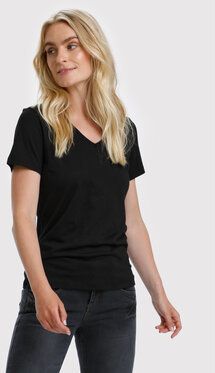 Cream Tričko Naia 10604508 Čierna Regular Fit
