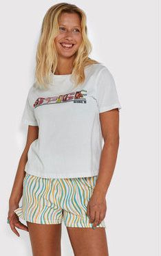 Noisy May Tričko Alice 27022044 Biela Regular Fit