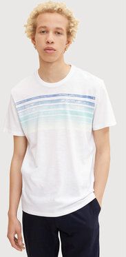 Tom Tailor Tričko 1031595 Biela Regular Fit