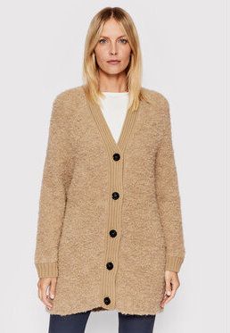 Weekend Max Mara Kardigán Enfasi 53160129 Hnedá Regular Fit