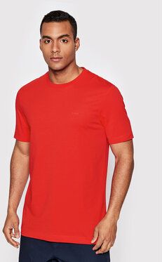 Boss Tričko Thompson 01 50468347 Červená Regular Fit