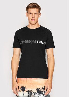 Boss Tričko 50469290 Čierna Slim Fit