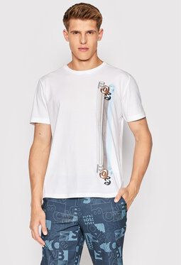 Boss Tričko 50472398 Biela Regular Fit