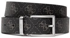 Guess Pánsky opasok Vezzola Belts BM7541 LEA35 Čierna