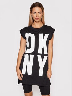 DKNY Tričko P1RHRB2M Čierna Regular Fit