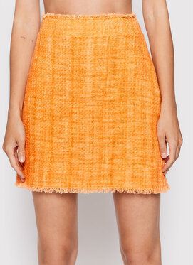 Pinko Trapézová sukňa Lirico 1G17K5 8716 Oranžová Regular Fit