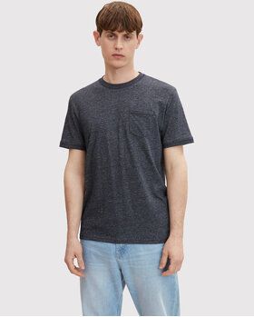 Tom Tailor Tričko 1031579 Tmavomodrá Regular Fit
