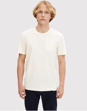 Tom Tailor Tričko 1031593 Béžová Regular Fit