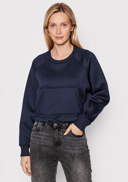 Urban Classics Mikina Raglan TB3017 Tmavomodrá Oversize