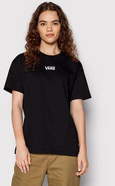 Vans Tričko Flying V VN0A7YUT Čierna Oversize