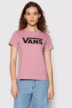 Vans Tričko Flying V VN0A3UP4 Ružová Regular Fit