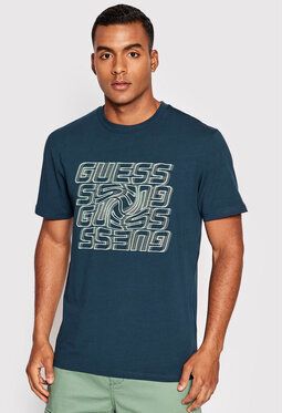 Guess Tričko Z2YI00 J1311 Tmavomodrá Regular Fit