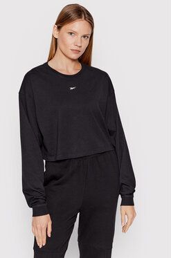 Reebok Blúzka Wde HG1166 Čierna Loose Fit