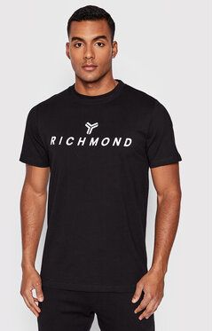 John Richmond Tričko UMA22103TS Čierna Regular Fit
