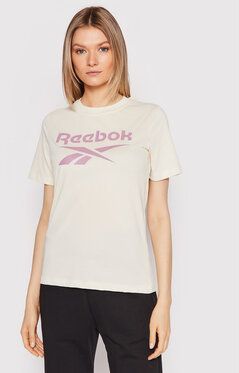 Reebok Tričko Identity HI0540 Béžová Relaxed Fit