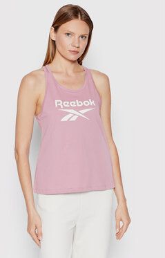 Reebok Top Identity HN6866 Fialová Relaxed Fit