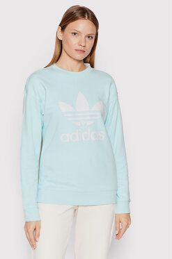 adidas Mikina Treofil Crew HL6678 Modrá Regular Fit