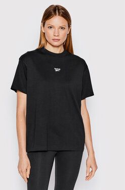 Reebok Tričko Archive HH9749 Čierna Loose Fit