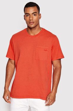 Levi's® Tričko Easy Pocket A3697-0000 Červená Relaxed Fit