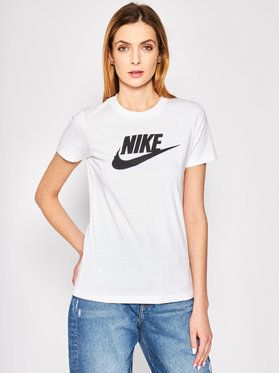 Nike Tričko Essential BV6169 Biela Regular Fit