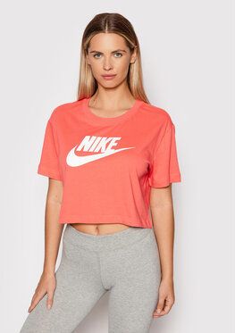 Nike Tričko Sportswear Essential BV6175 Oranžová Loose Fit