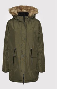 Noisy May Parka Molly 27019265 Zelená Regular Fit