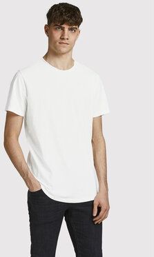 Jack&Jones Tričko Basher 12182498 Biela Regular Fit