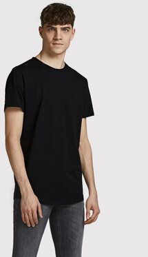 Jack&Jones Tričko Basher 12182498 Čierna Regular Fit