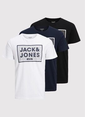 Jack&Jones Súprava 3 tričiek Harrison 12220975 Farebná Regular Fit