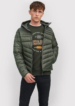 Jack&Jones Vatovaná bunda Hero 12211785 Zelená Regular Fit