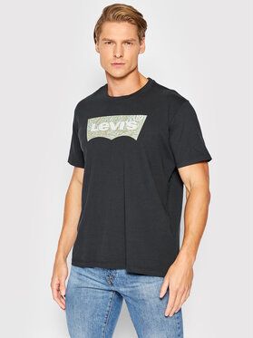 Levi's® Tričko Graphic Crewneck 22491-0577 Čierna Regular Fit