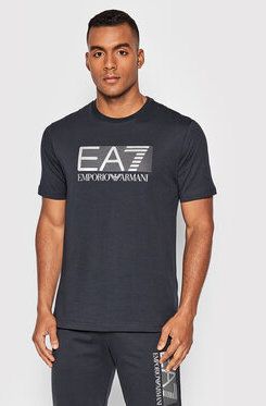 EA7 Emporio Armani Tričko 6LPT81 PJM9Z 0578 Tmavomodrá Regular Fit