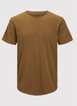 Jack&Jones Tričko Basher 12182498 Hnedá Regular Fit