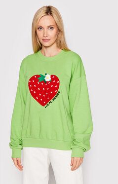 Local Heroes Mikina Wild Strawberry AW22S0005 Zelená Regular Fit