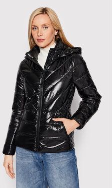 Calvin Klein Vatovaná bunda Essential Recycled K20K204867 Čierna Regular Fit