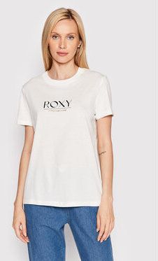 Roxy Tričko Noon Ocean ERJZT05424 Biela Regular Fit
