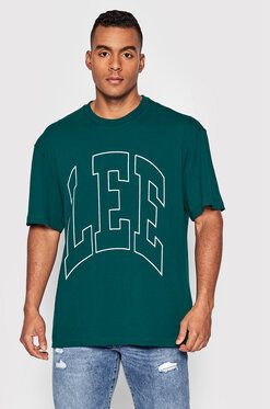 Lee Tričko Esmeralda L69CFE96 Modrá Loose Fit
